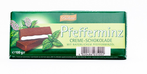 Böhme Pfefferminz Creme-Schokolade