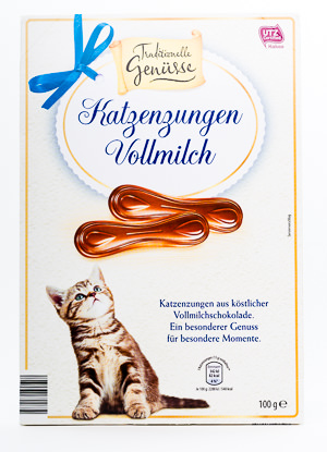 Traditionelle Genüsse Katzenzungen Vollmilch